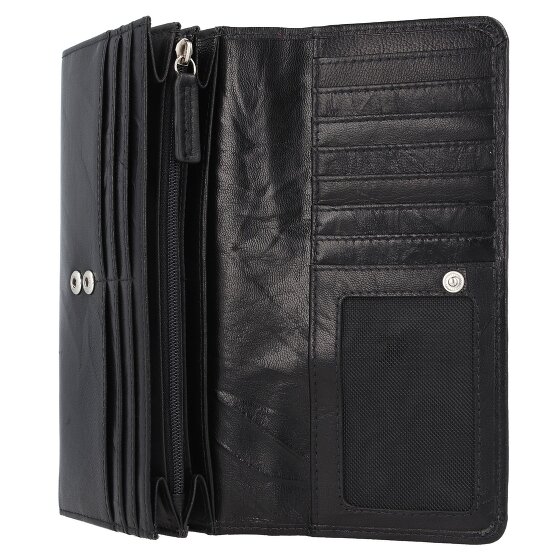 mano Donna Aurona Porte-monnaie RFID en cuir 19 cm
