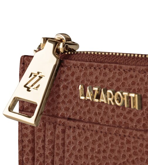 Lazarotti Bologna Leather Porte-clés en cuir 11,5 cm avec poche Air Tag