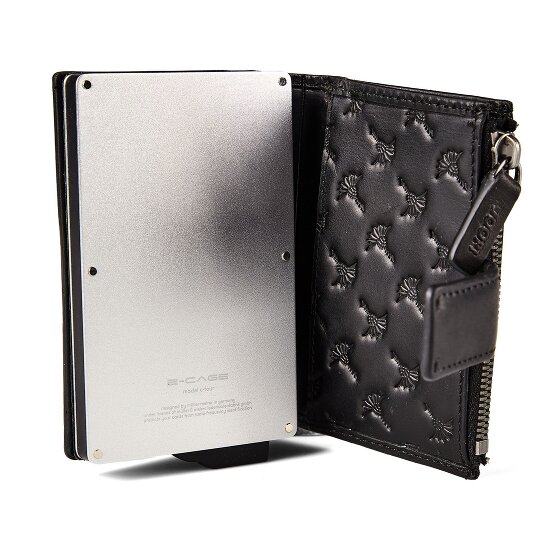 Joop! cerratano Porte-monnaie Protection RFID Cuir véritable 10.5 cm