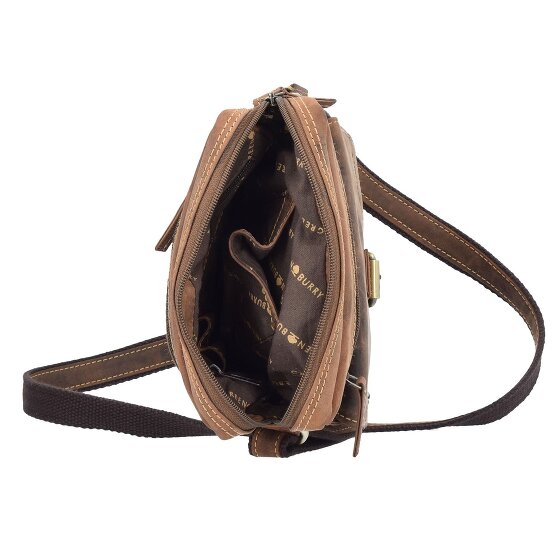 Greenburry Sac à bandoulière Vintage en cuir 20 cm