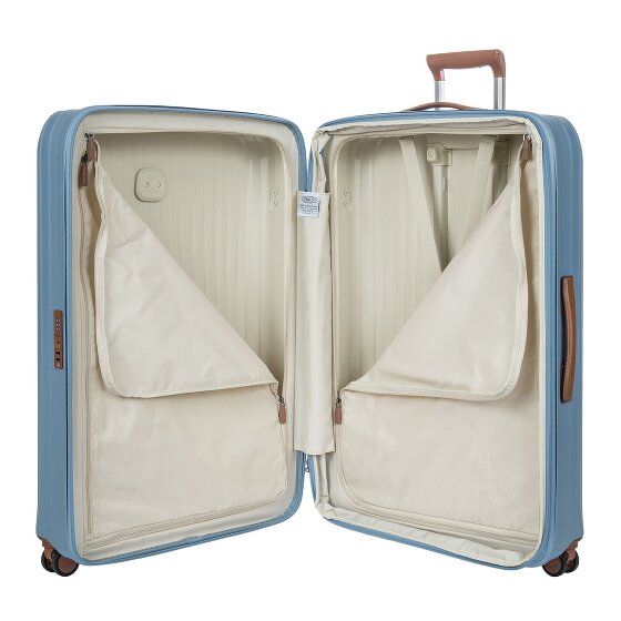 Bric's Taormina 4 roulettes Trolley L 82 cm avec soufflet d'extension