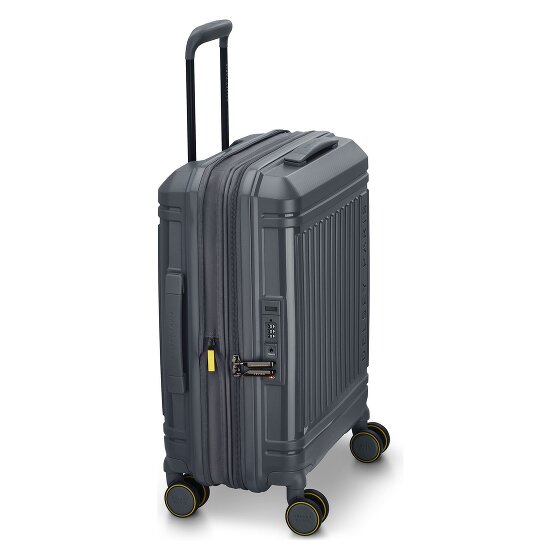 Delsey Paris Lutece 4 roues Valise cabine 55 cm '"avec soufflet d''extension"'