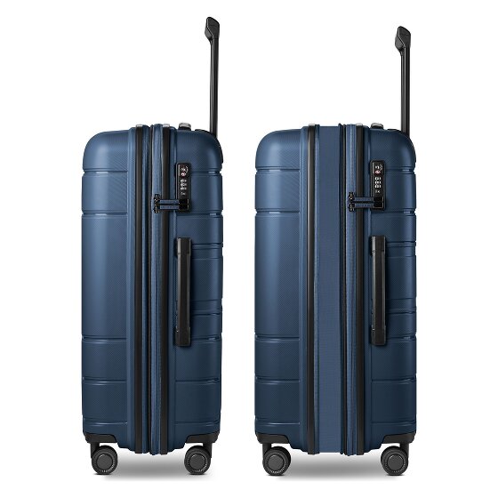 Redolz Essentials 11 4 roues Valise cabine 66 cm avec soufflet d'extension