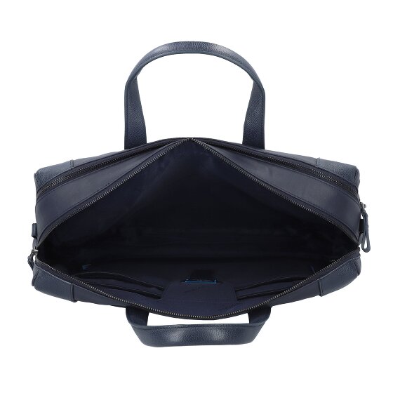 Piquadro Attaché-case Cuir véritable 43.5 cm Compartiment ordinateur