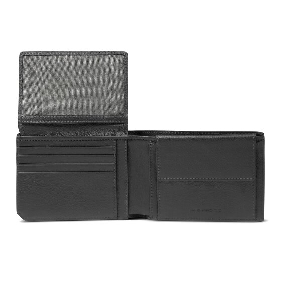 Piquadro Russel Porte-monnaie Protection RFID Cuir 13 cm