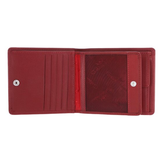 Golden Head Polo Porte-monnaie Protection RFID Cuir véritable 11 cm