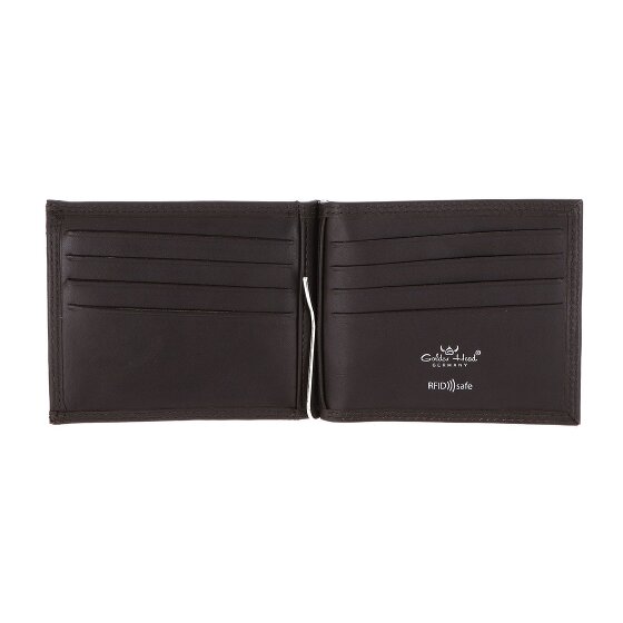 Golden Head Polo Porte-monnaie Protection RFID Cuir 11 cm