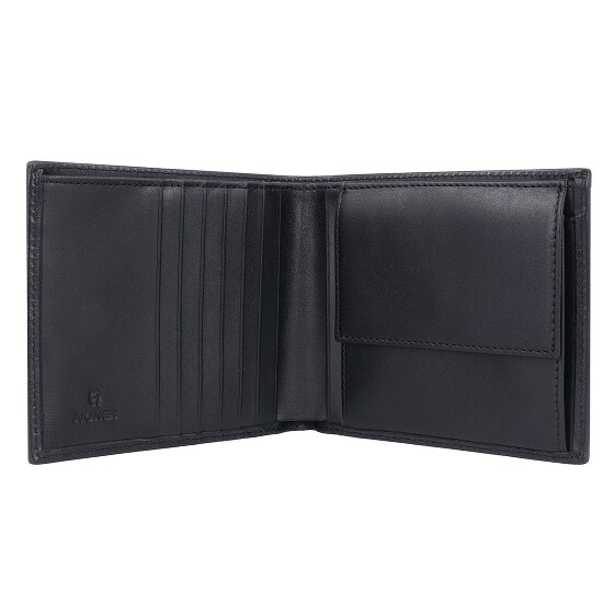 AIGNER Basics Porte-monnaie en cuir 12 cm