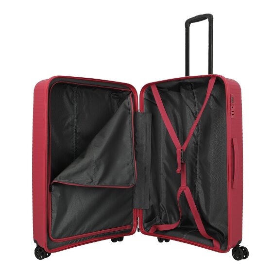 Travelite Air Stripe 4 roulettes Trolley L 77 cm