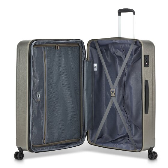 Roncato Kinetic 2.0 4 roulettes Set de valises 3 pièces avec soufflet d'extension