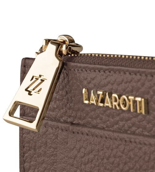 Lazarotti Bologna Leather Porte-clés en cuir 11,5 cm avec poche Air Tag