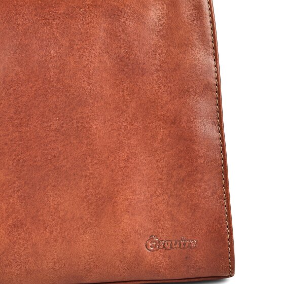 Esquire Dallas Trousse de toilette Cuir véritable 30 cm