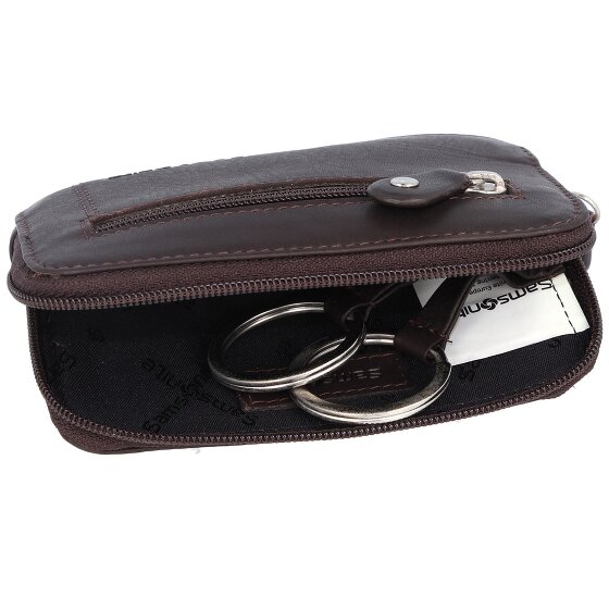 Samsonite Attack 2 Étui à clés en cuir 13 cm