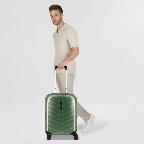 Samsonite Attrix 4 roulettes Trolley de cabine 55 cm avec soufflet d'extension