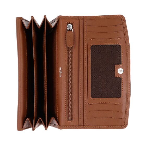 Golden Head Polo Porte-monnaie Protection RFID Cuir véritable 17.5 cm