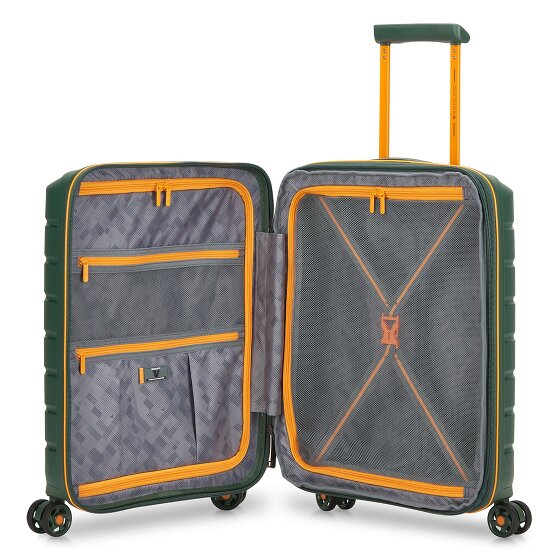 Roncato B-Flying Move 4 roulettes Trolley de cabine 55 cm avec soufflet d'extension