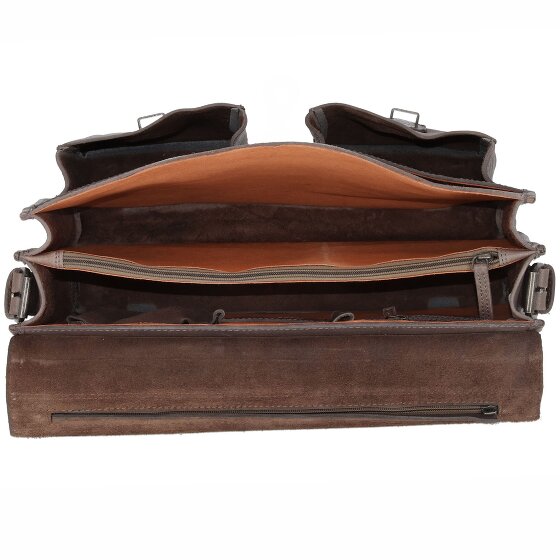 Greenland Nature Attaché-case Cuir véritable 40 cm