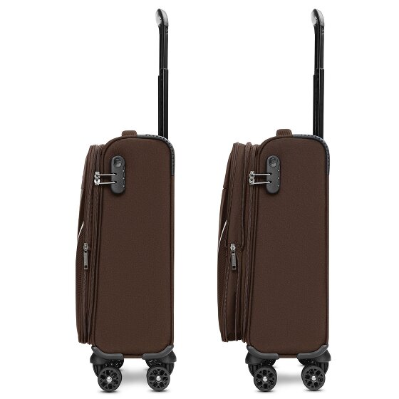 Stratic taska 4-roues trolley cabine S 55 cm avec soufflet d'extension