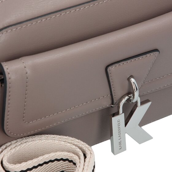 Karl Lagerfeld Lock Sac à bandoulière Cuir 21 cm
