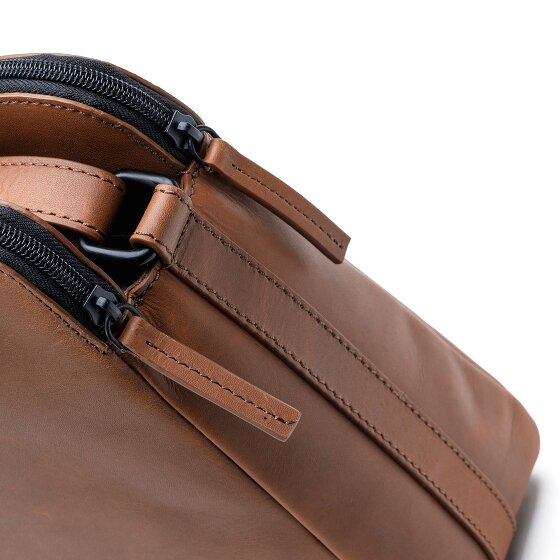 Farmhood Nashville XL Sac à bandoulière 2 compartiments cuir 29 cm