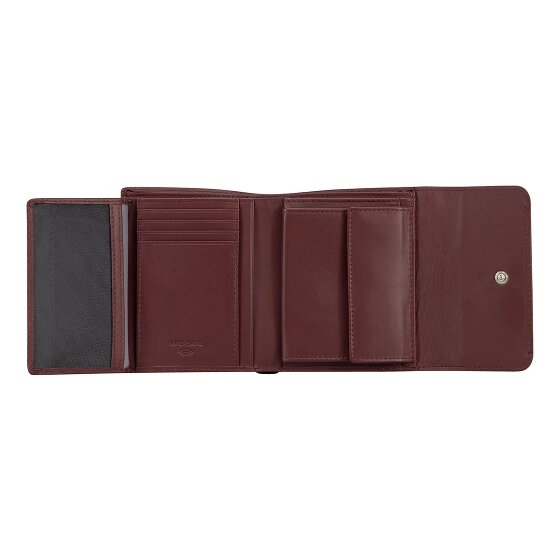 Jost Arva Porte-monnaie Protection RFID Cuir véritable 12 cm