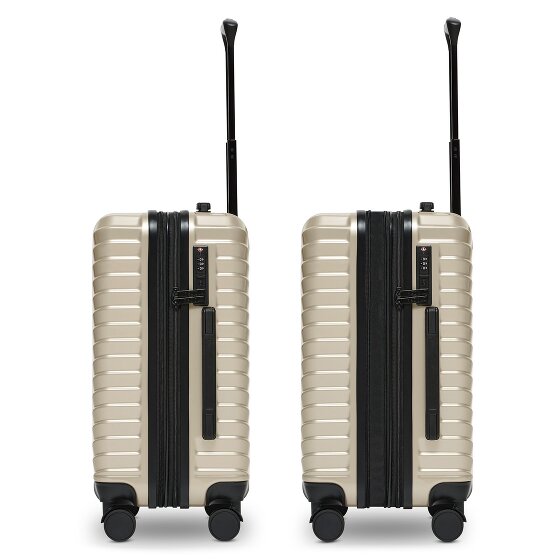 Redolz Essentials 18 4 roulettes Trolley de cabine 55 cm avec soufflet d'extension