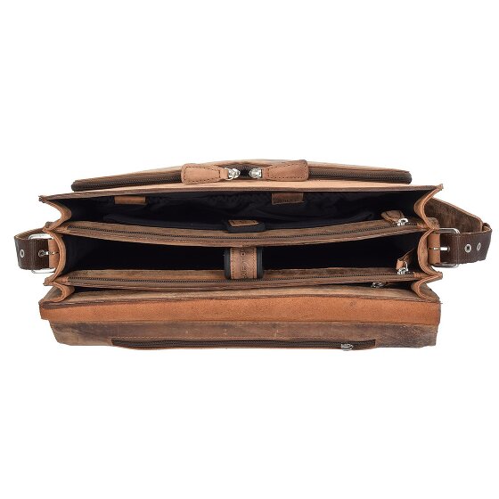 Plevier Retro Newton Porte-documents Cuir 41 cm Compartiment pour ordinateur portable