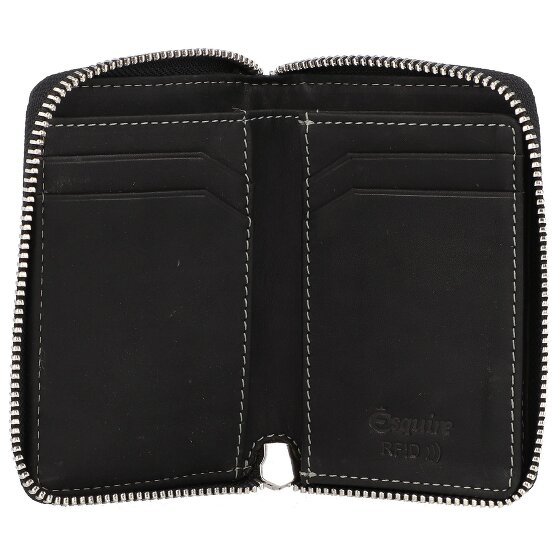 Esquire Porte-monnaie Oslo Dallas RFID cuir 8 cm