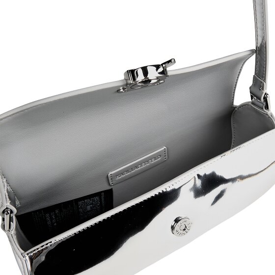 Karl Lagerfeld Ikon Sac à bandoulière Cuir véritable 24 cm