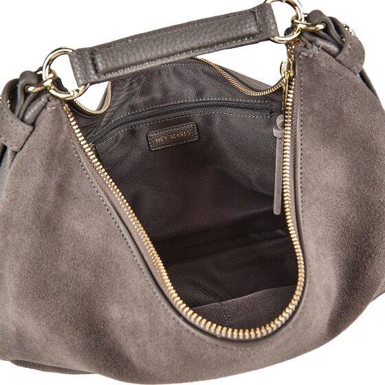 Hey Marly Lifetime Sister Suede Sac à bandoulière M Cuir véritable 35.5 cm