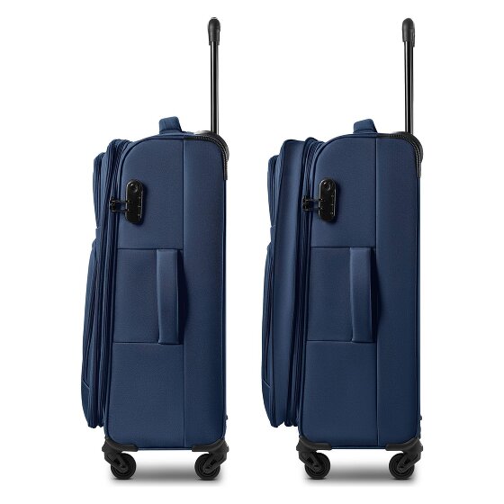 Smartbox Edition 04 4 roues Set de valises 3 pièces avec soufflet d'extension