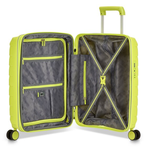 Roncato Skyline 2.0 4 roulettes Trolley de cabine 55 cm avec soufflet d'extension