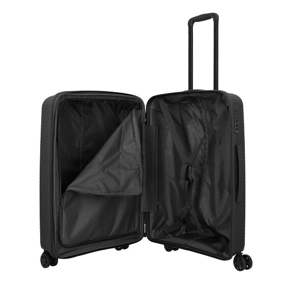 Travelite Air Stripe 4 roulettes Set de valises 3 pièces avec soufflet d'extension