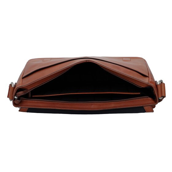 Leonhard Heyden Cambridge Messenger en cuir, 38 cm, compartiment pour ordinateur portable