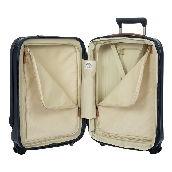 Bric's Taormina 4 roulettes Trolley S 57 cm avec soufflet d'extension