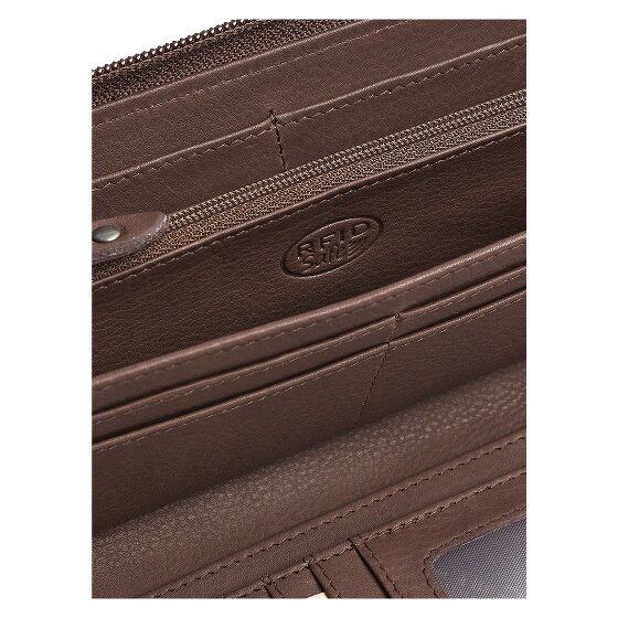 The Chesterfield Brand Mirelle Porte-monnaie Protection RFID Cuir véritable 19 cm