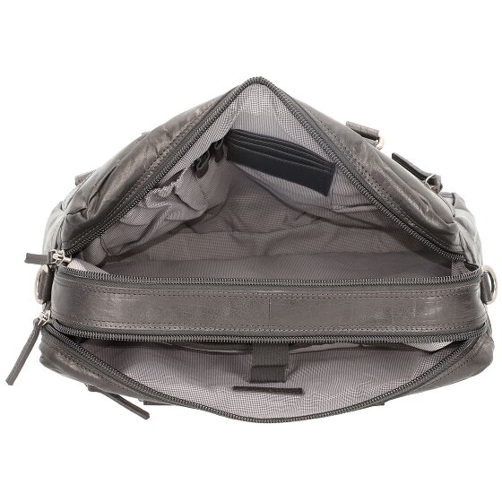 Spikes & Sparrow Porte-documents en cuir 41 cm compartiment pour ordinateur portable