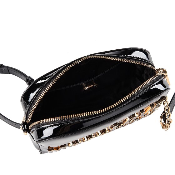 Love Moschino Enameled Logo Sac à bandoulière 20 cm