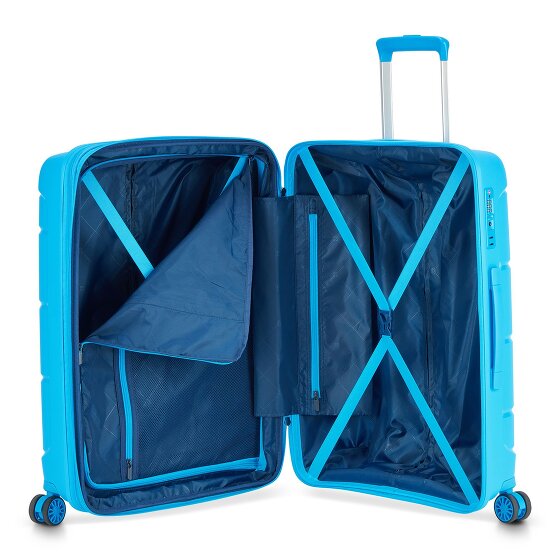 MODO by Roncato Starlight 3.0 4 roulettes Set de valises 3 pièces avec soufflet d'extension