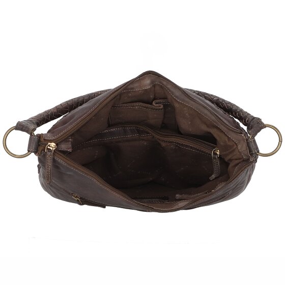 Greenland Nature Femi & Nine Sac à bandoulière en cuir 39 cm