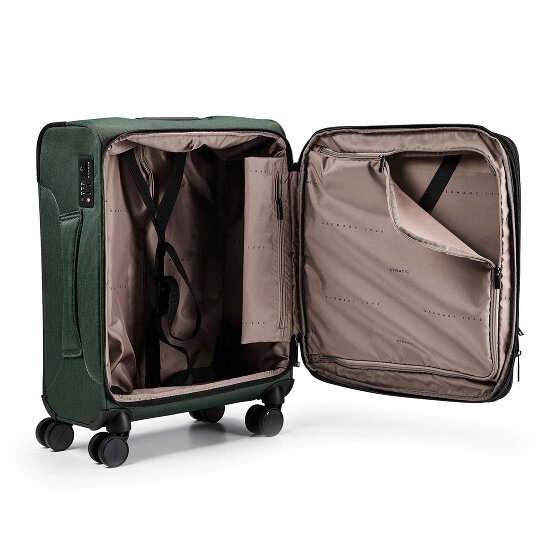 Stratic Bendigo Light + 4 roues Valise cabine 54 cm avec soufflet d'extension