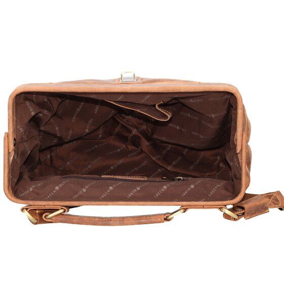 Greenburry Sac à main vintage en cuir 32 cm
