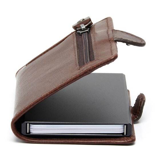 The Chesterfield Brand Baldwin Étui pour cartes de crédit Protection RFID Cuir véritable 6.5 cm