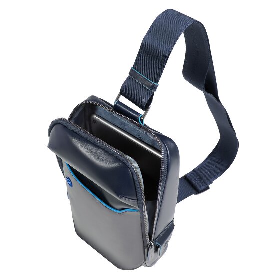 Piquadro Blue Square Cuir véritable 25 cm