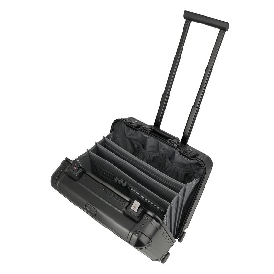 Travelite Valise business Next à 4 roues en Aluminium, 43 cm
