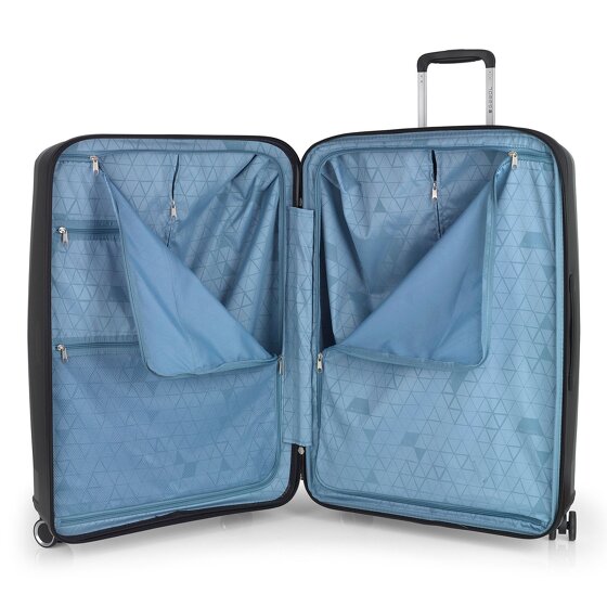 Gabol Queens 4 roulettes Set de valises 2 pièces avec soufflet d'extension