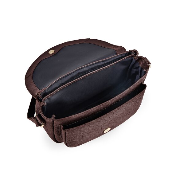 Lazarotti Sac à bandoulière « Bologna » en cuir XL, 27 cm