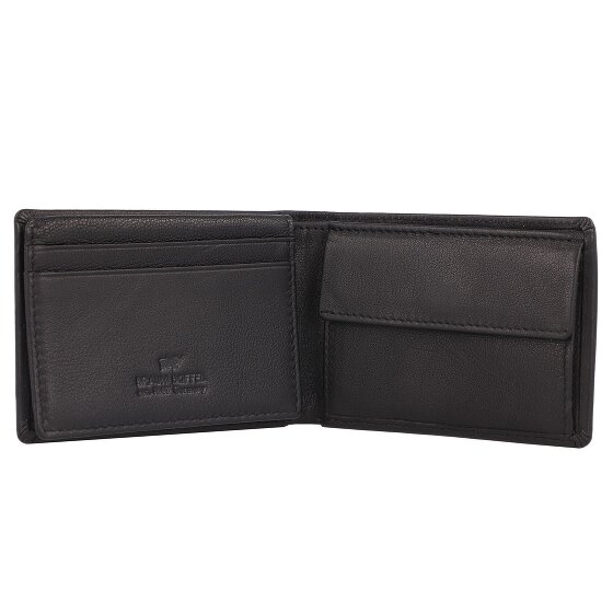 Braun Büffel Hannes Porte-monnaie Protection RFID Cuir 10.5 cm