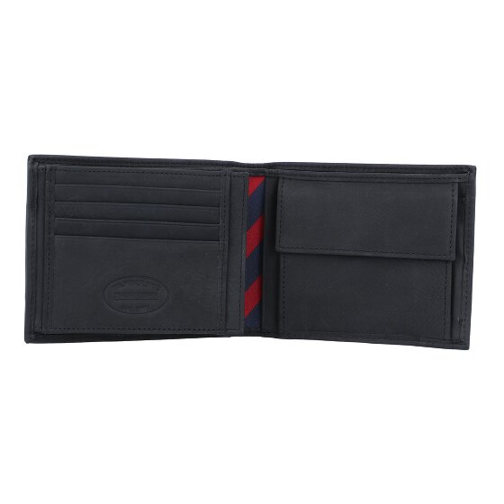 Tommy Hilfiger Johnson Porte-monnaie en cuir 12,5 cm