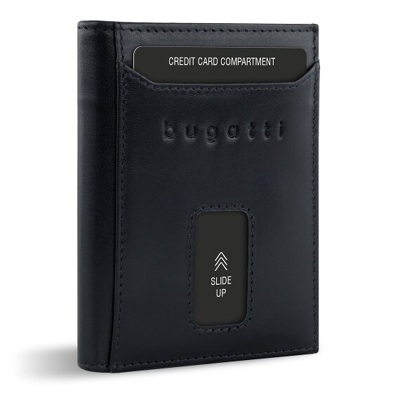 bugatti Secure Slim Porte-monnaie Protection RFID Cuir 8 cm